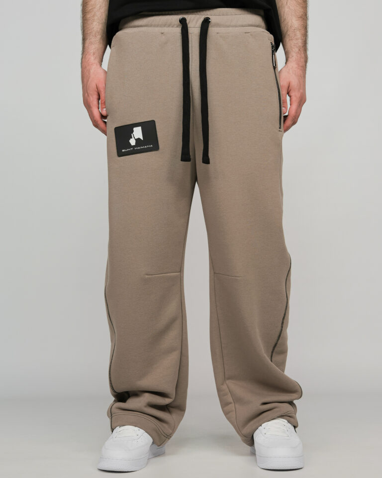 1--Structure Taupe Pants
