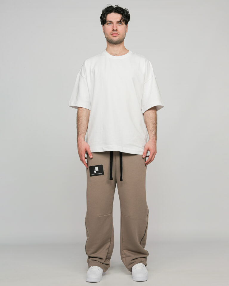 2--Structure Taupe Pants