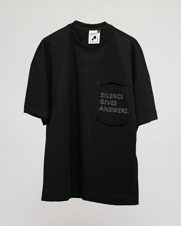 6--Silence gives answers NOIR