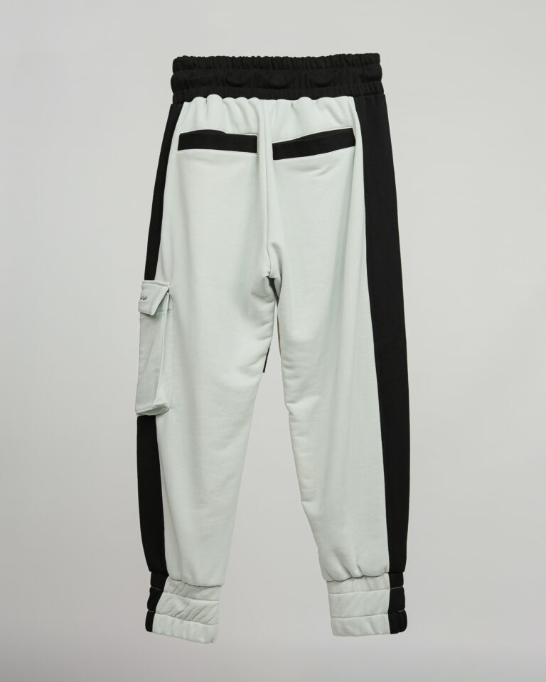 2--DIVIDED MIST PANTS noir