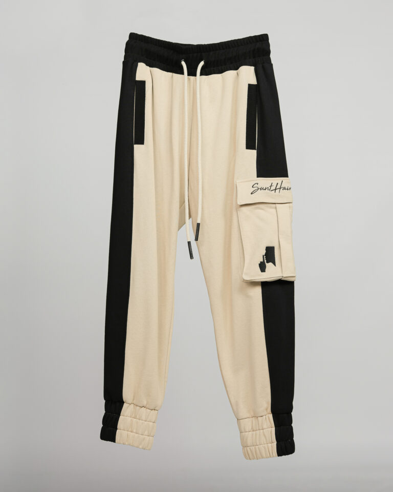 2--DIVIDED Stone pants noir