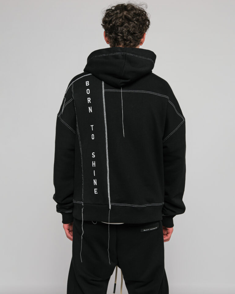 2--FRAME NOIR HOODIE