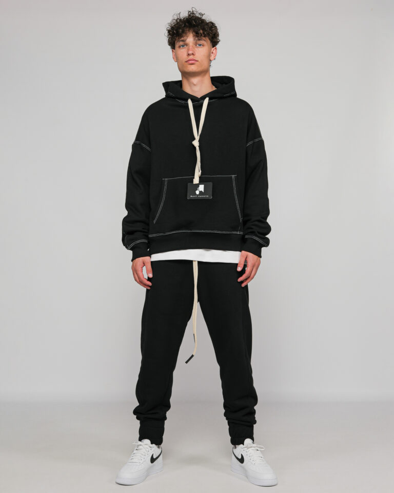 3--FRAME NOIR HOODIE