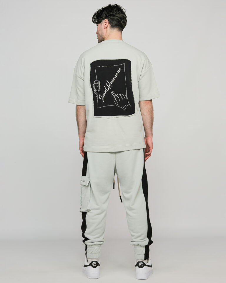 4--DIVIDED MIST PANTS noir