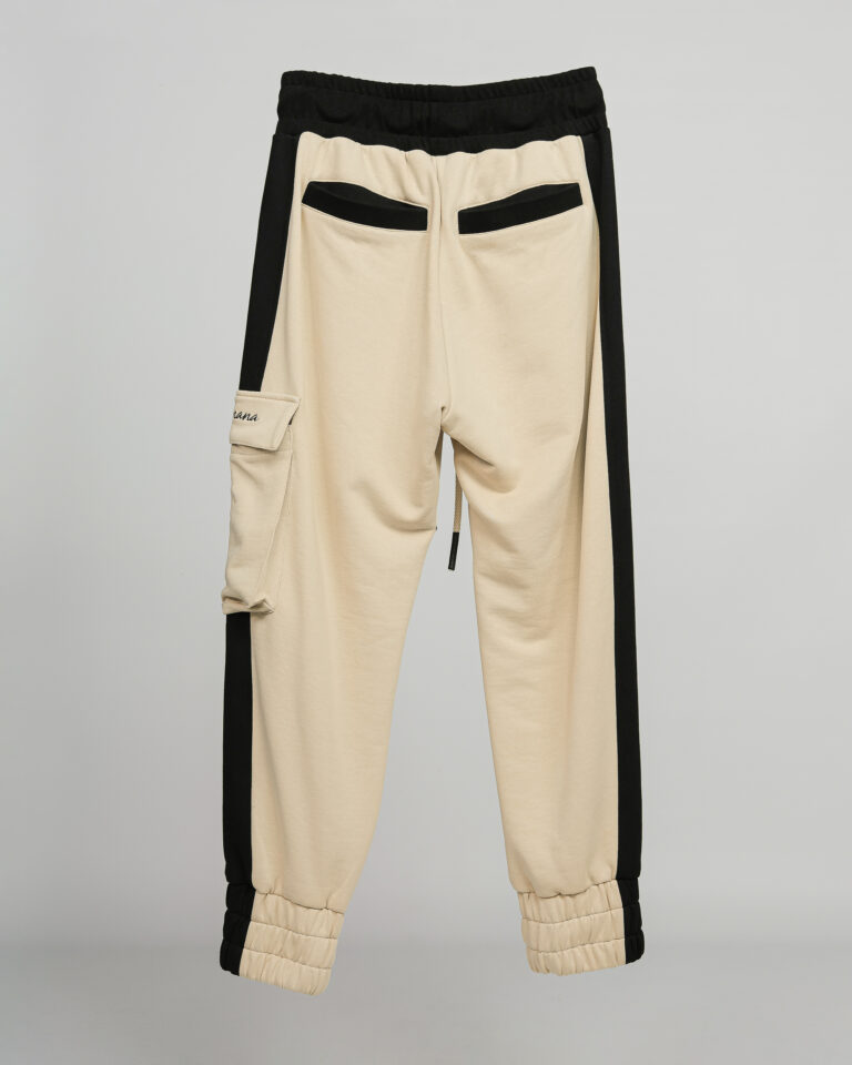 4--DIVIDED Stone pants noir