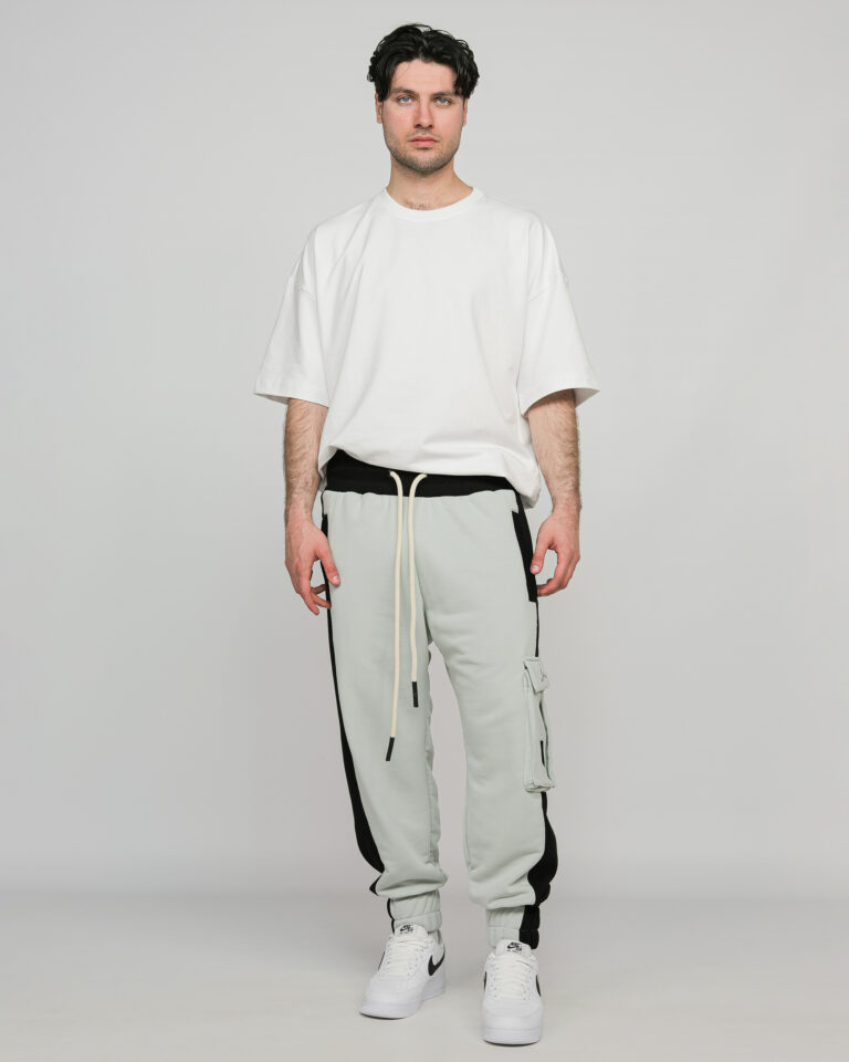 5--DIVIDED MIST PANTS noir