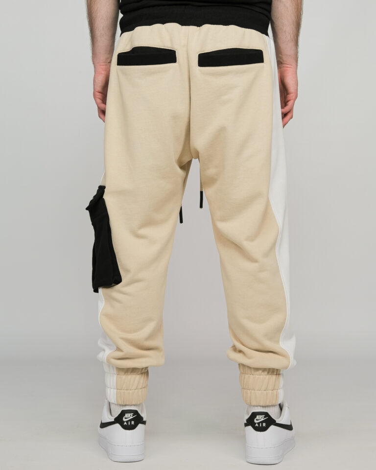 5--DIVIDED STONE PANTS--white